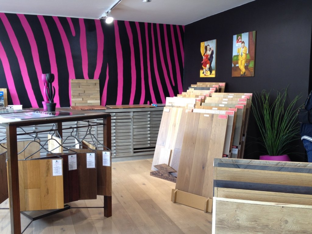 Notre boutique et show-room de parquet en bois