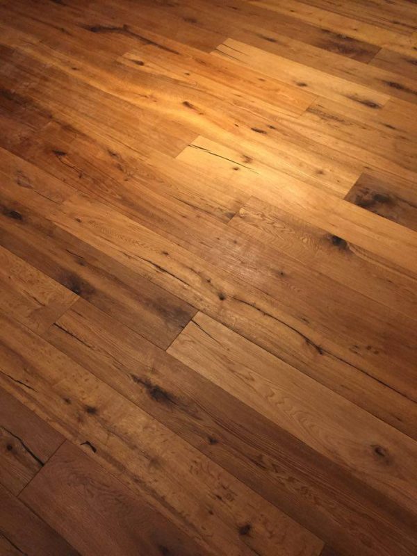 Parquet contrecollé smoky mountain chêne