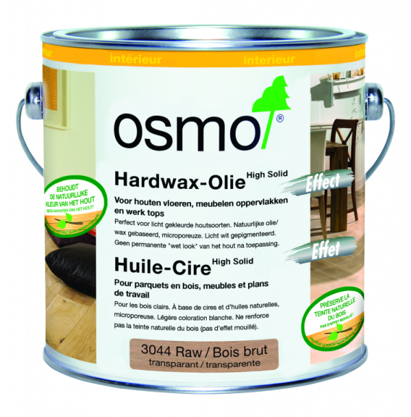 Huile cire bois brut 3044 2,5L