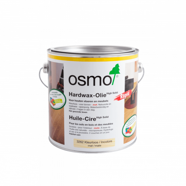 Huile cire OSMO séchage rapide mat 3262 0.75 L