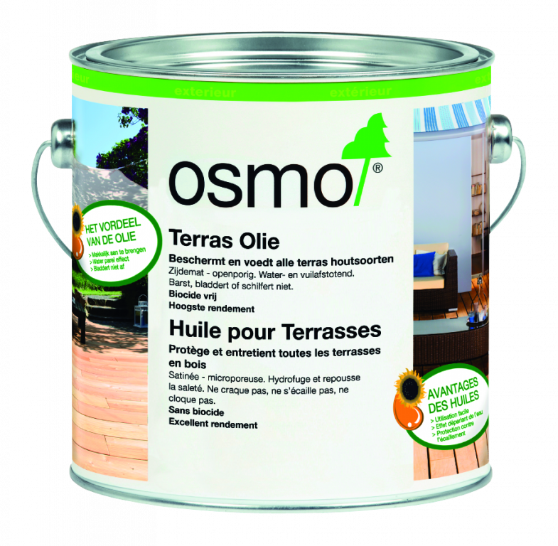 Huile pour terrasse GRISE OSMO 019 0.75 L